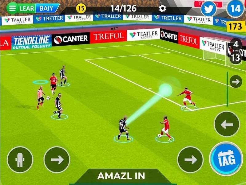 Kerala Kicker gameplay screenshot showing football action